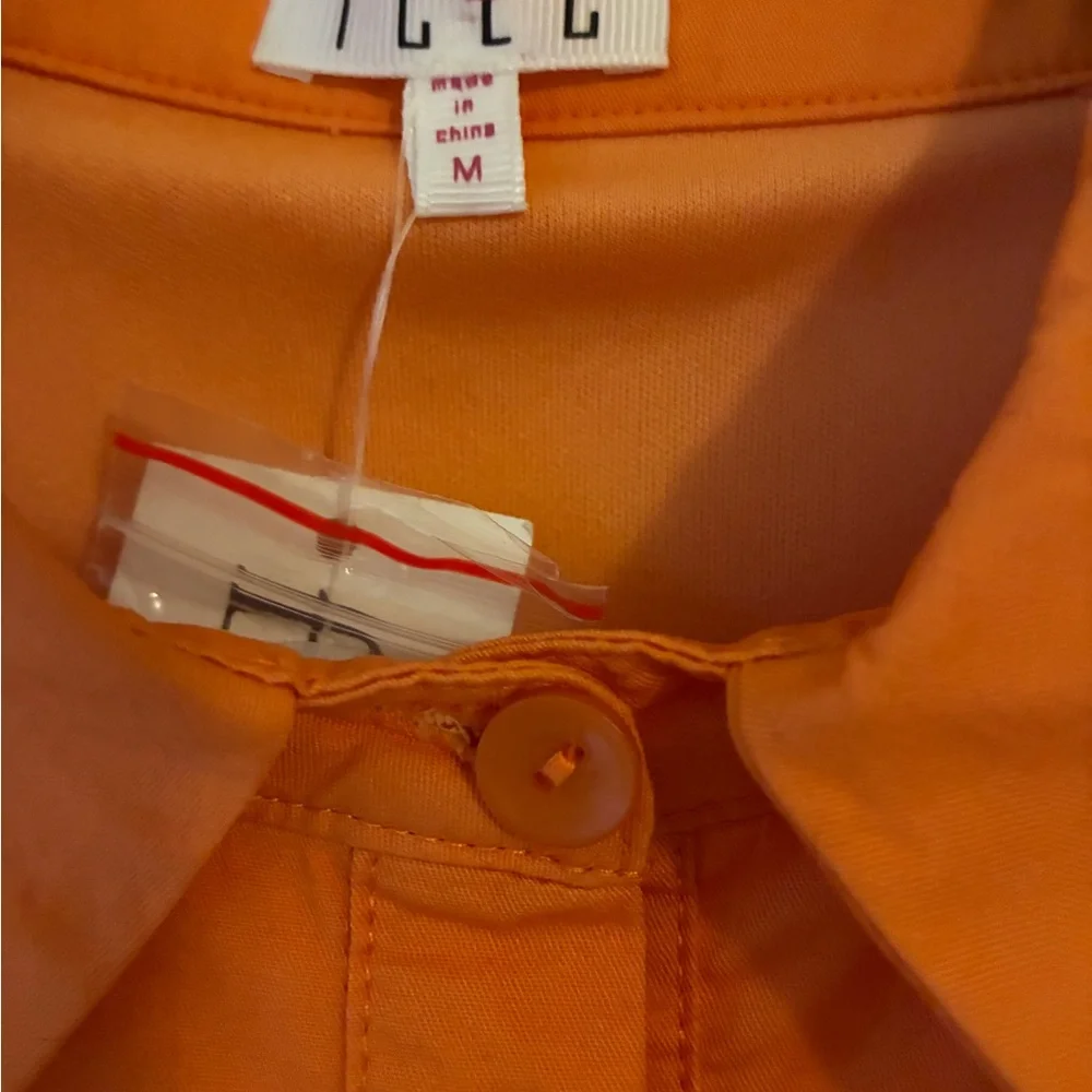 NWT TCEC | "Something In The Orange" Western Mini Dress | Size M - Picture 8 of 8